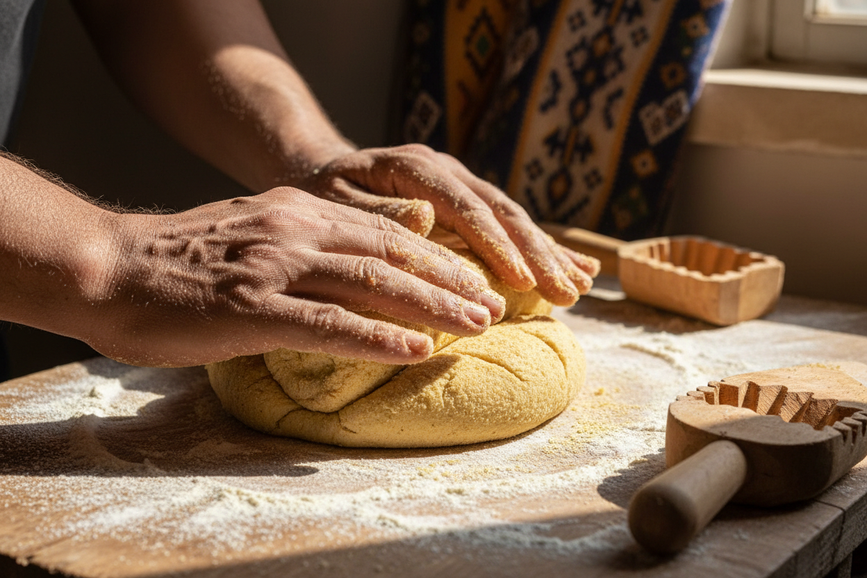 Mains dans la pâte - savoir-faire artisanal