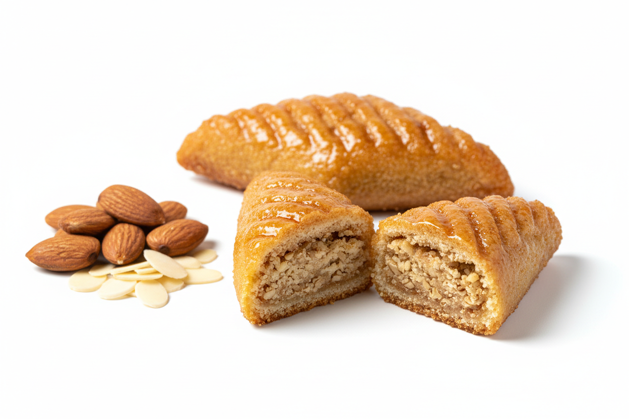 Makrout Amandes - composition